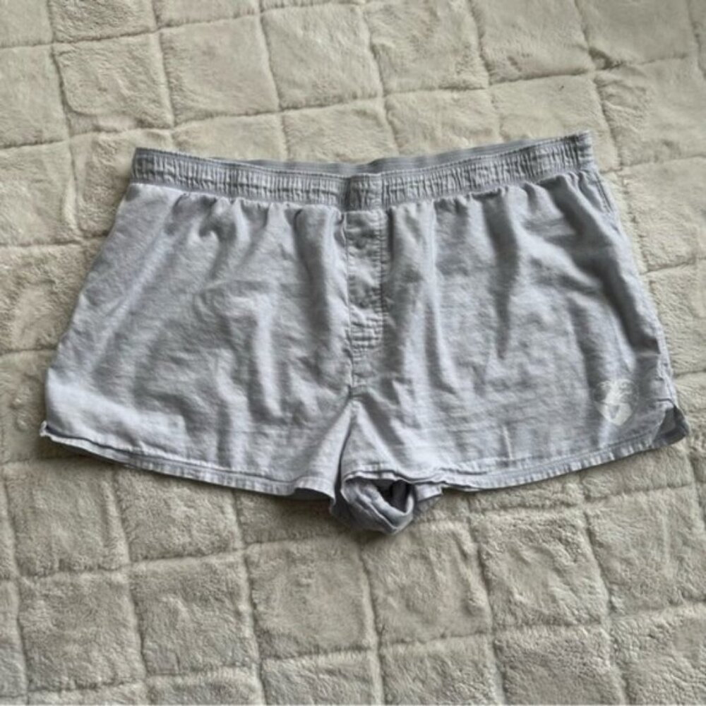 Victoria's Secret PINK | Lavender Gray Cozy Sleep Boxy Shorts | Size Extra Large